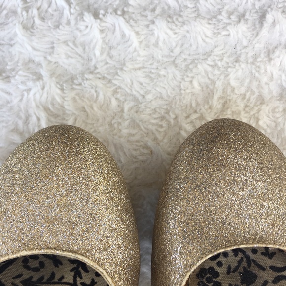 Size 8 shoe bundle - gold glitter heels - Picture 2 of 8